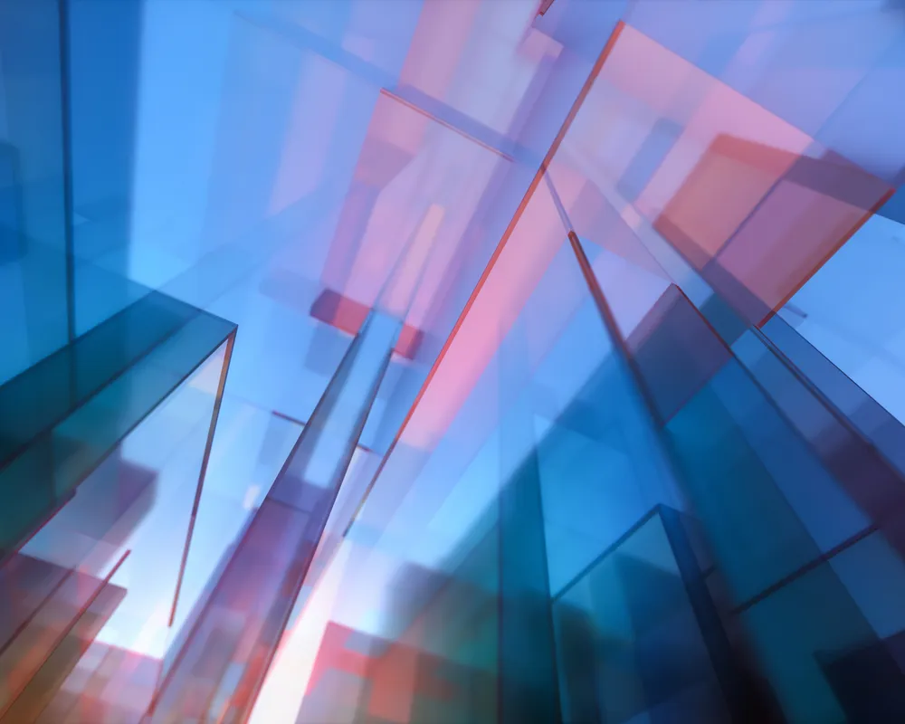 Graphic images of generic city building blocks