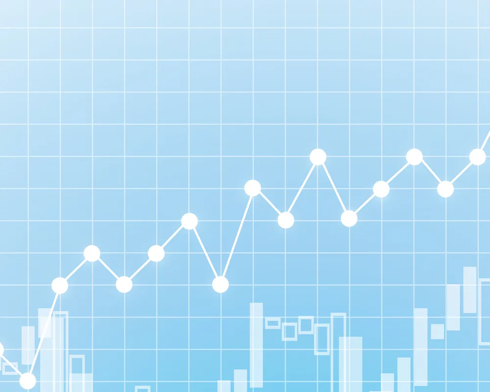 Generic grid with graph and chart overlay