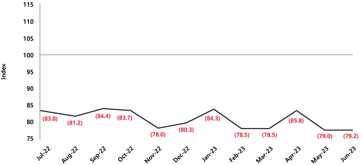 InRetail Consumer Confidence graph